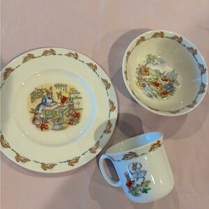 Royal Doulton Bunnykins Children’s Dinnerware Set